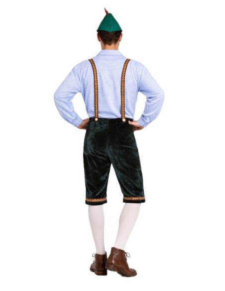 Costume Tirolese Taglia L | Costumi per Adulti Il Re del Carnevale